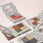 Palette fards à paupière 4 teintes Bio: Nude brun