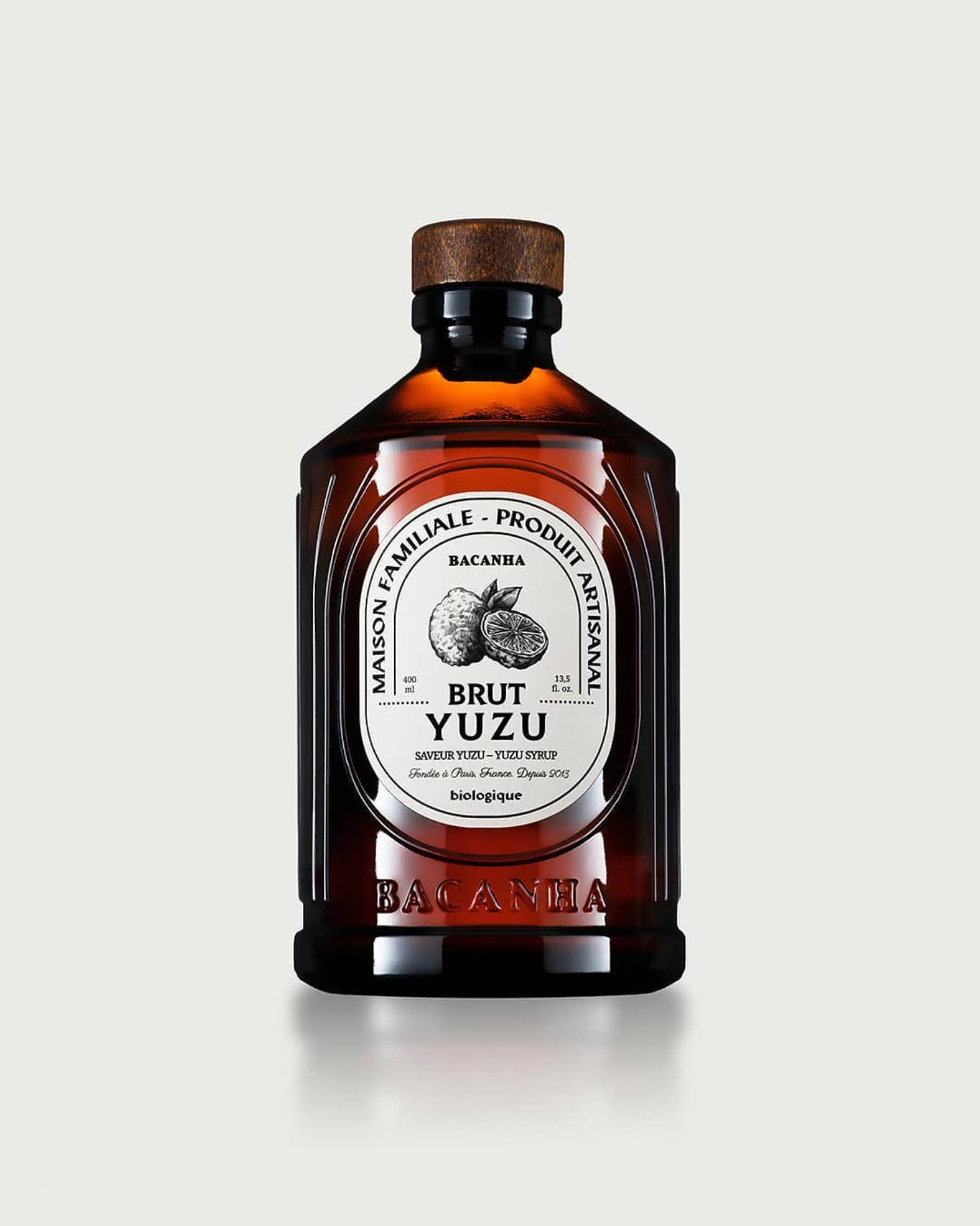 Sirop de Yuzu Brut Biologique - 400 ml