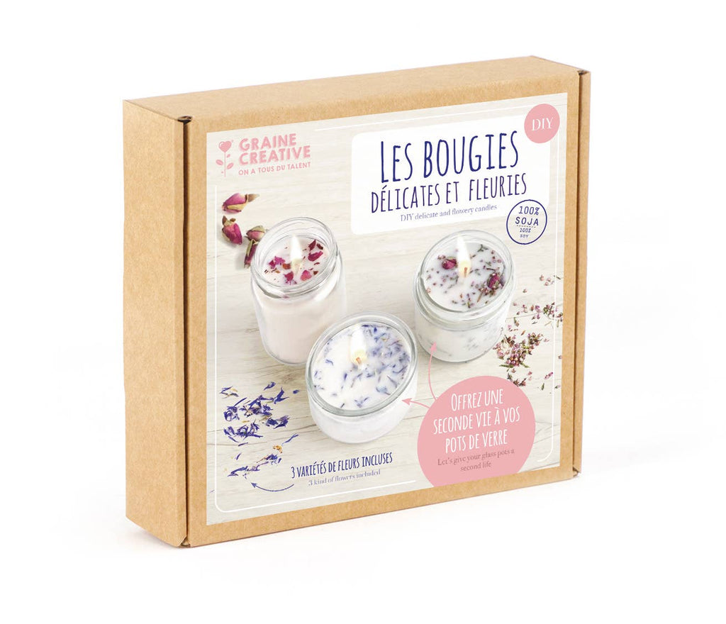 KIT BOUGIES FLEURIES