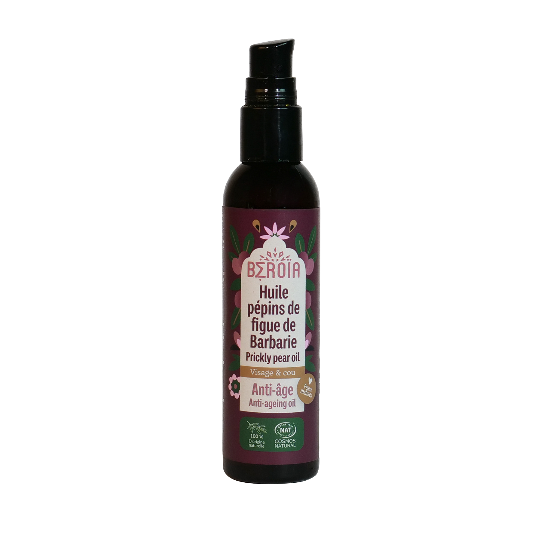 Huile de figue de barbarie COSMOS NATURAL - Antirides