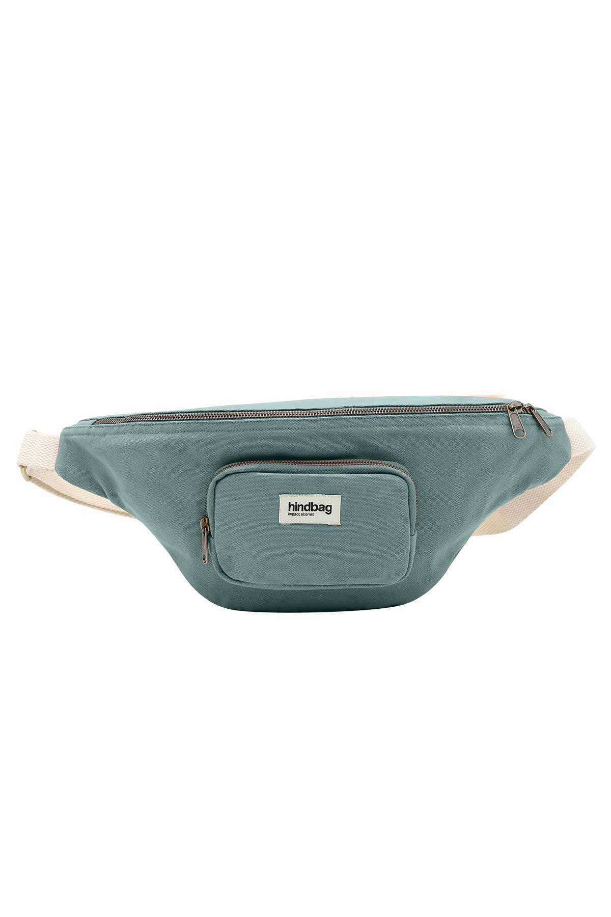 Sac Banane Sofia: Velours Vert d’Eau