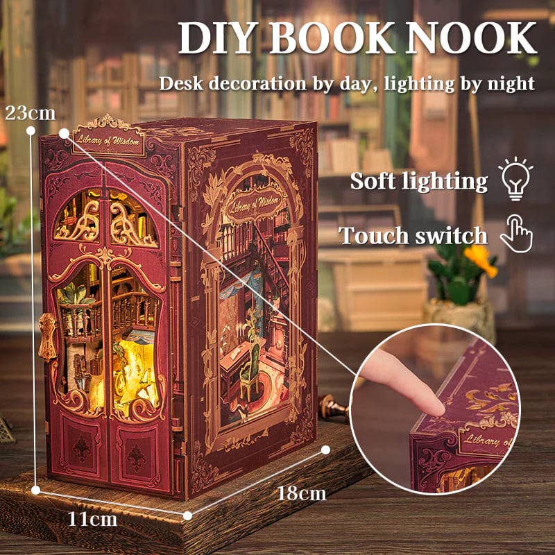 Library of Wisdom - Book Nook CUTEBEE