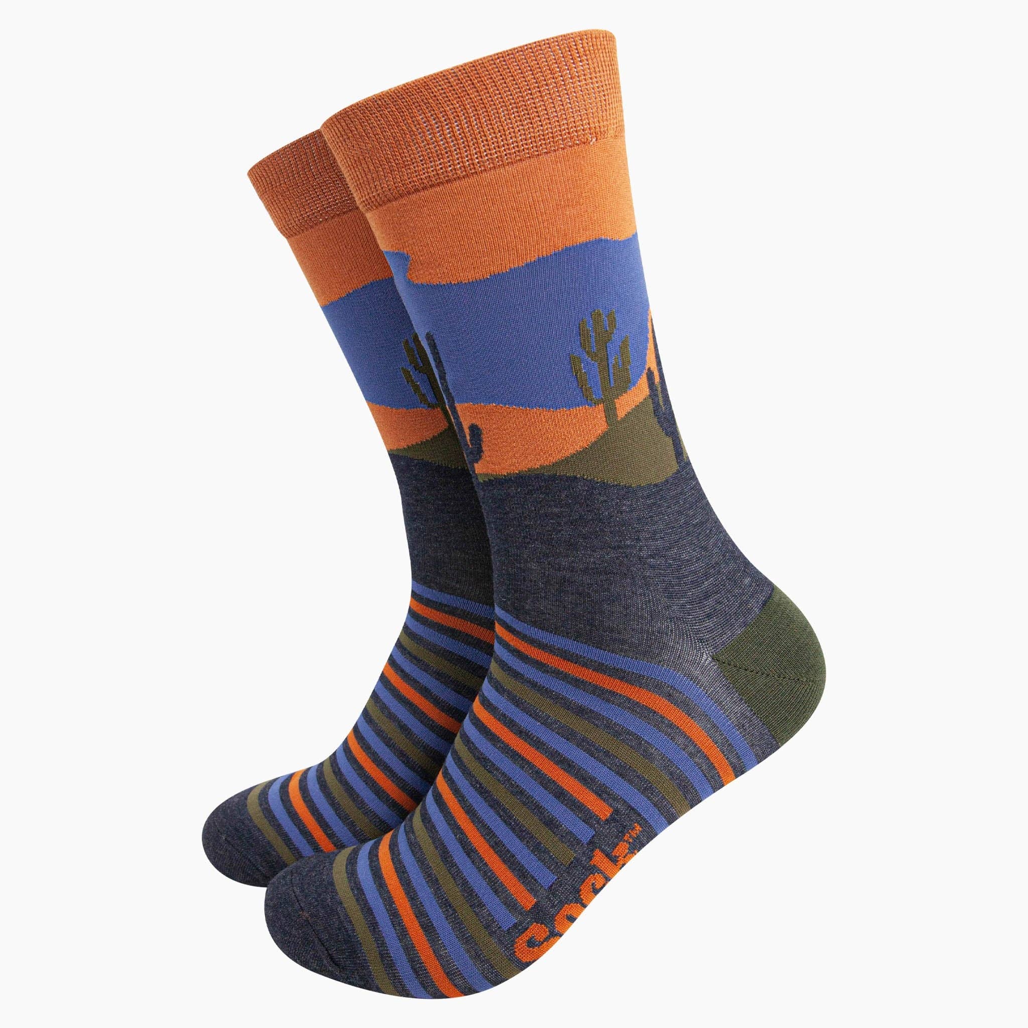 Coffret Cadeau de Chaussettes en Bambou pour Hommes - Aventures en Camping-Car: ROYAUME-UNI 7-11 | EU 40,5-46 | ÉTATS-UNIS 8-12