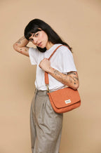 Sac matelassé Margault: Sauge