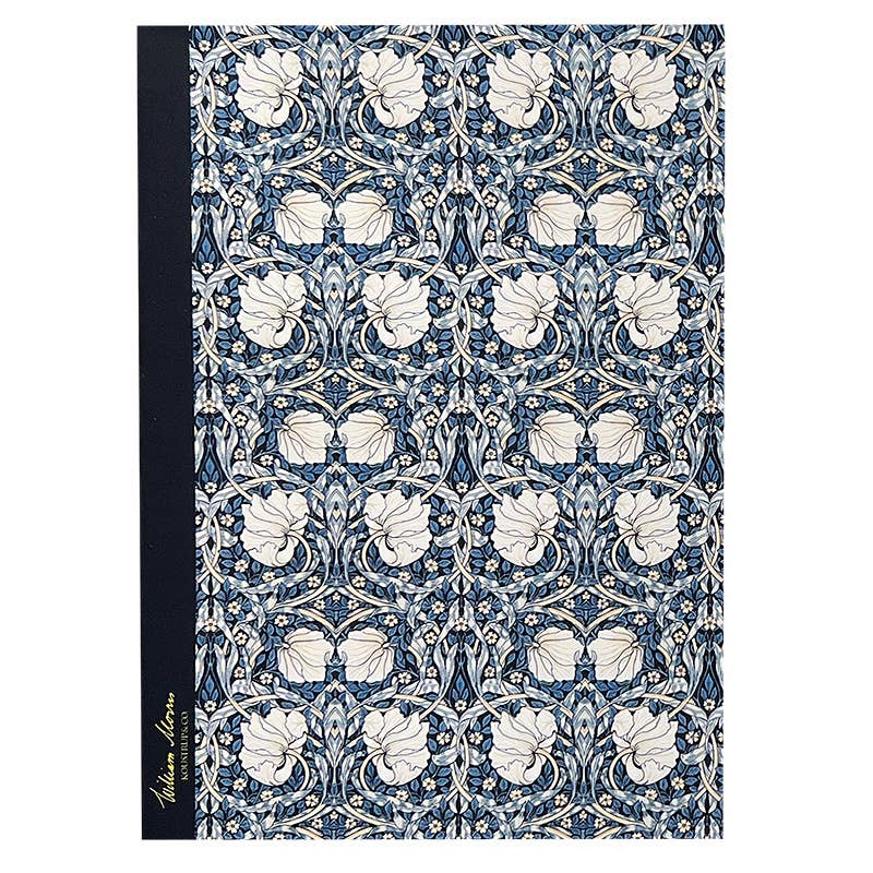 Motif Pimpernel Bleu Foncé - Carnet - Fabriqué au Danemark