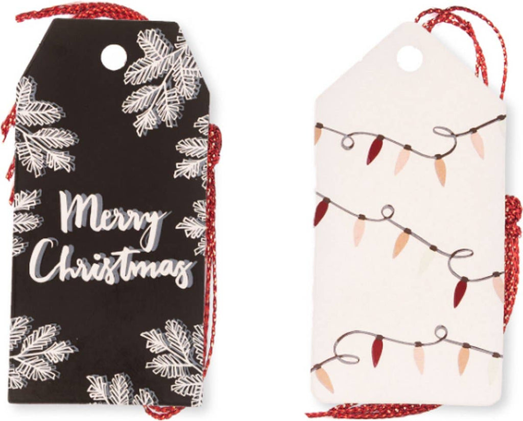 24 étiquettes cadeaux Noël - Décoration cadeaux de Noël