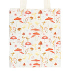 Sac fourre-tout en coton à imprimé champignon