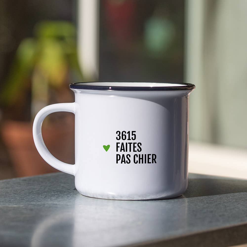 Mug 3615 Faites pas chier  / Rentrée
