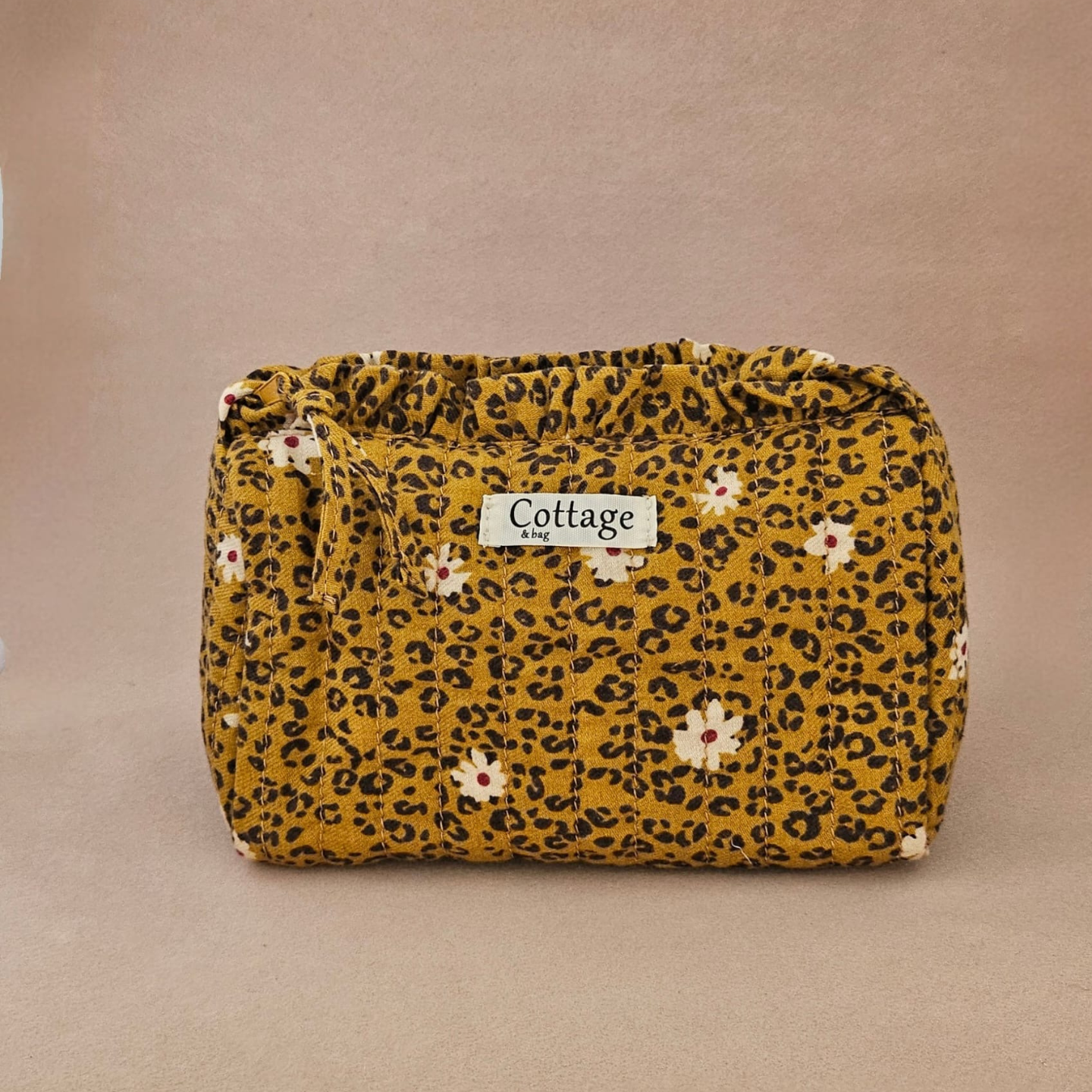 Trousse maquillage froufrou 100 % coton