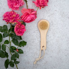 Brosse visage en bois pour soins du visage Spa Éco Nature
