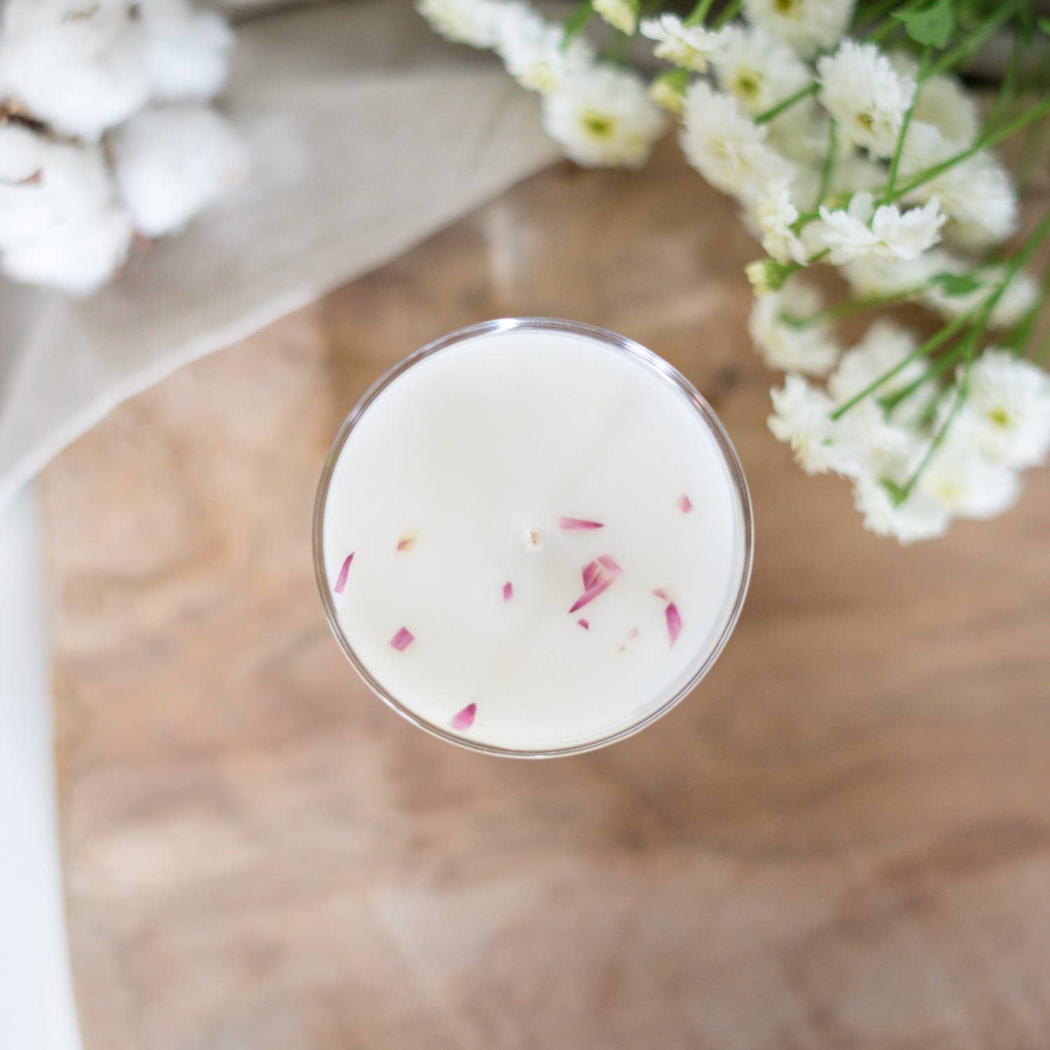 Fleur De Coton Bougie Parfumée Collection Essentielle