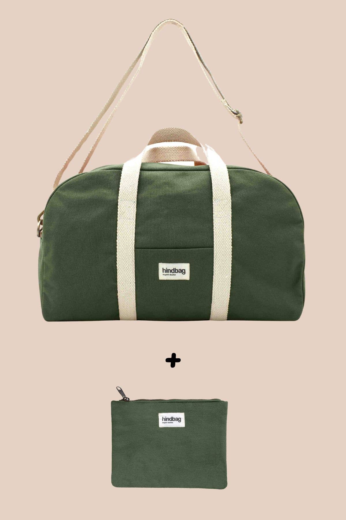 Sac à langer - Charlie et sa pochette Lou: Bleu électrique