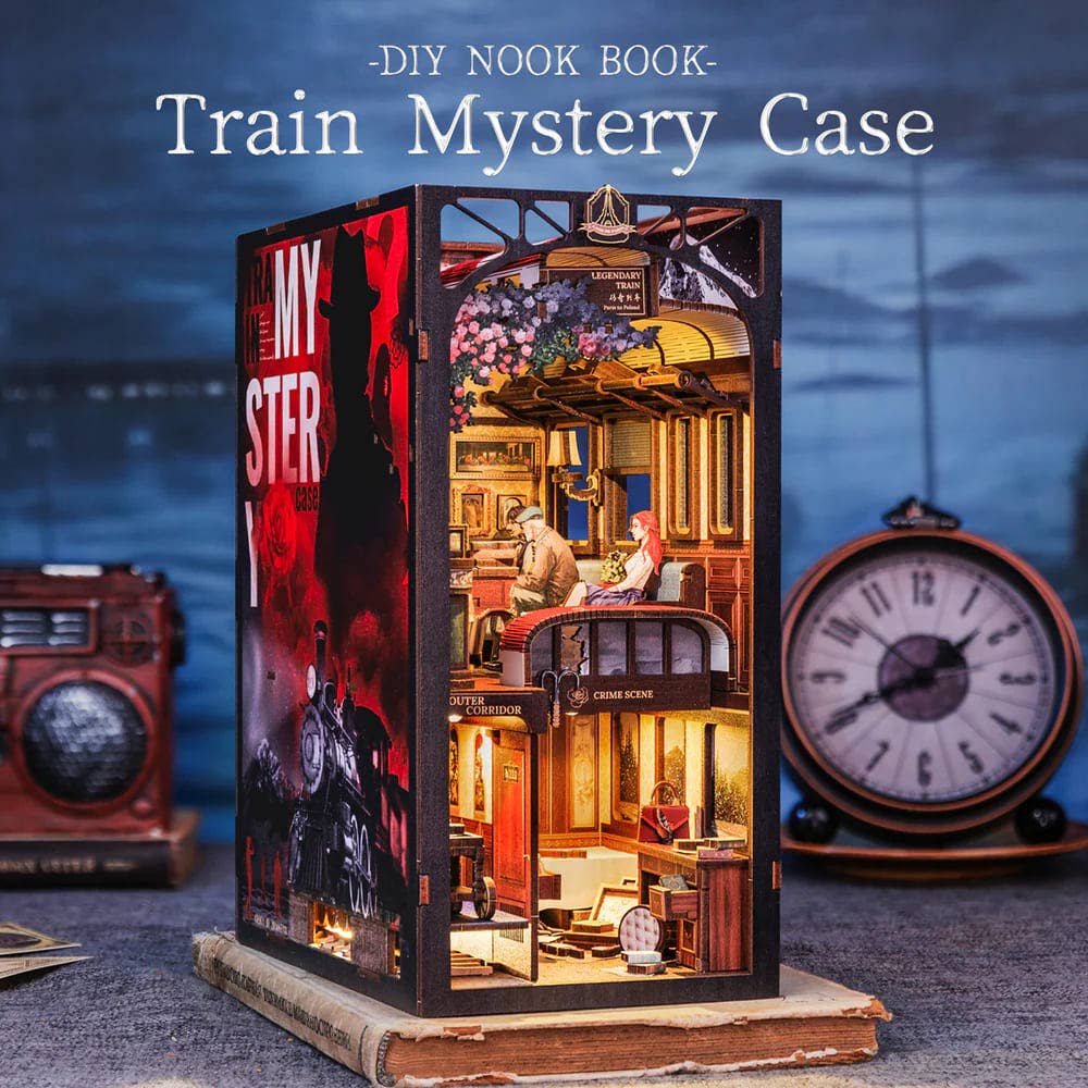 Mystery Train Case - Book Nook CUTEBEE