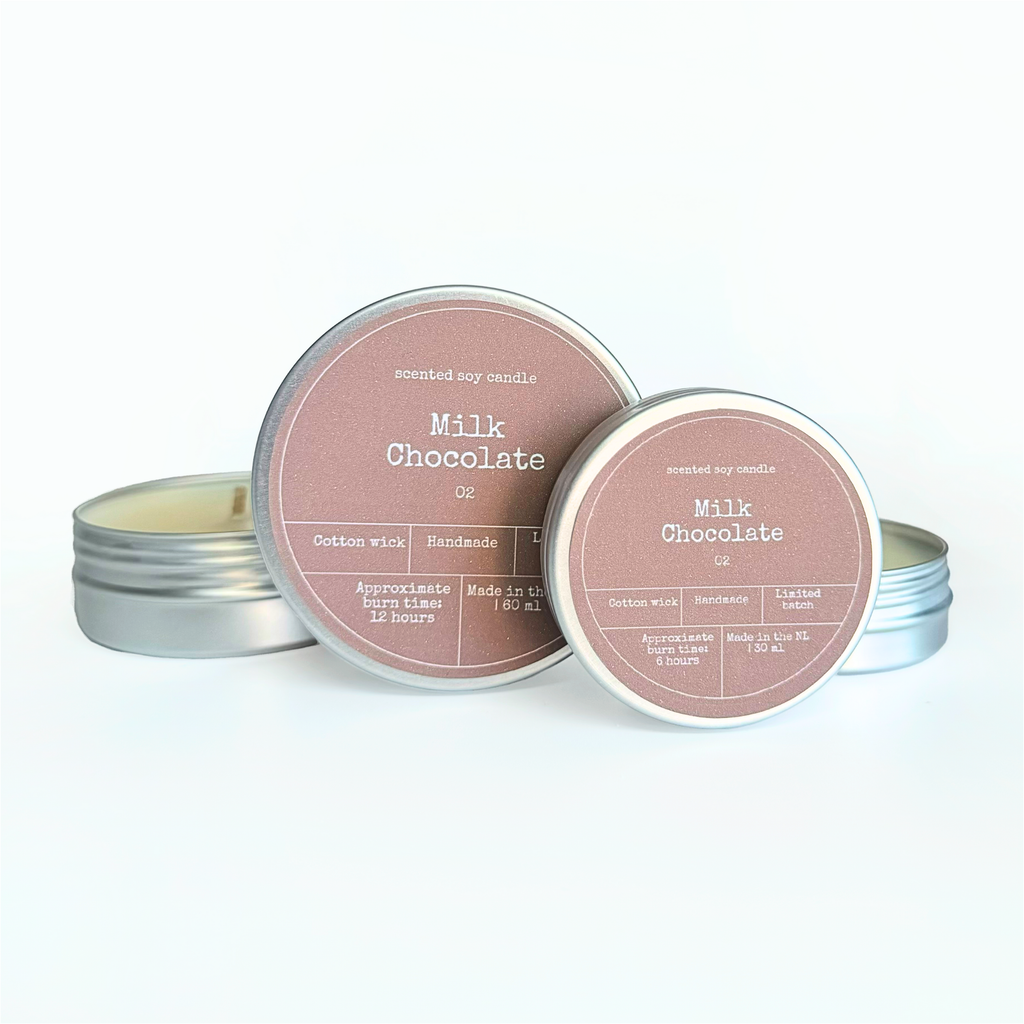 BOUGIE PARFUMÉE EN CIRE DE SOJA | CHOCOLAT AU LAIT: Moyenne