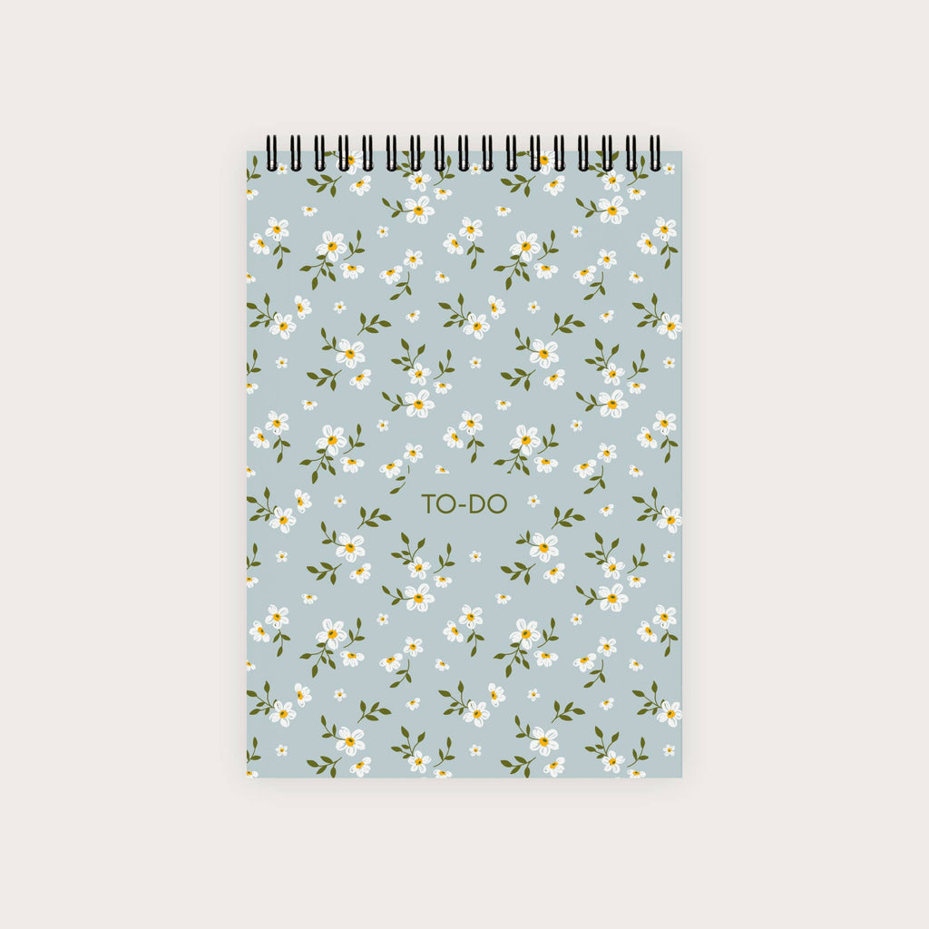 Motif floral Boho To-Do n° 4 A5