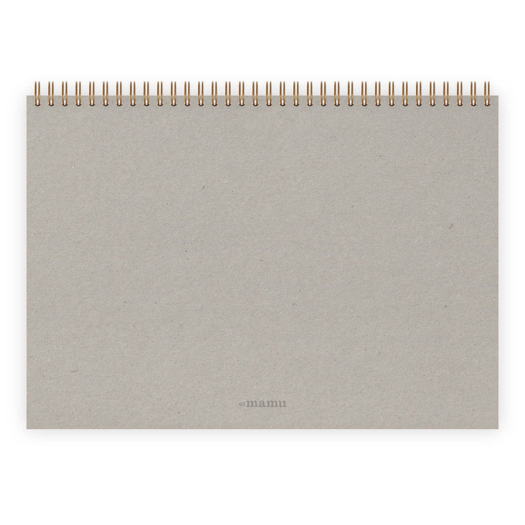 Agenda hebdomadaire A4 Eucalyptus