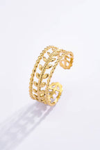 Bague en acier inoxydable 424YC26: Or