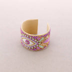 Bracelet Ajustable Perles Perles: Bleu