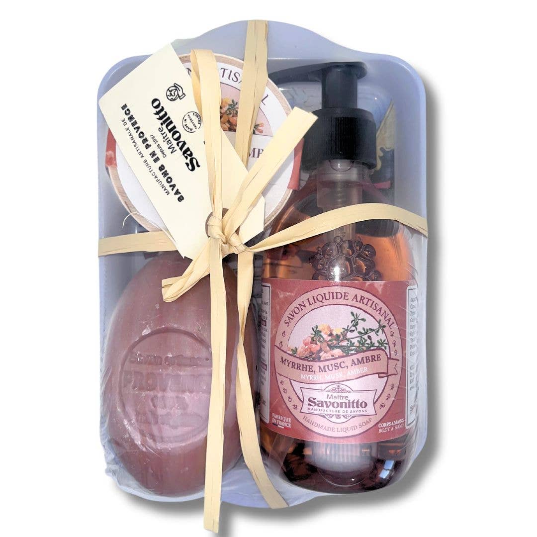 Coffret cadeau Musc Myrrhe & Ambre corde