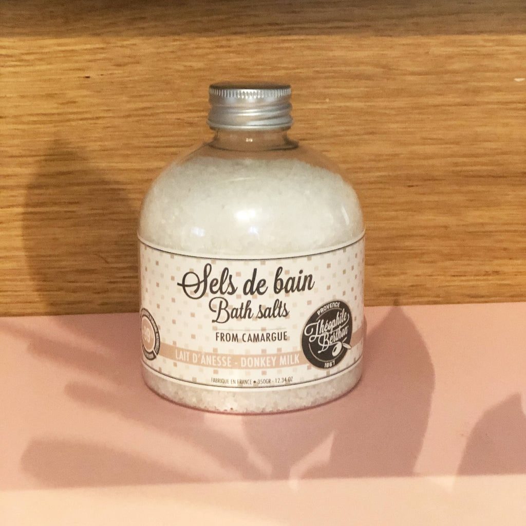 SELS DE BAIN DE CAMARGUE. PARFUM LAIT ANESSE