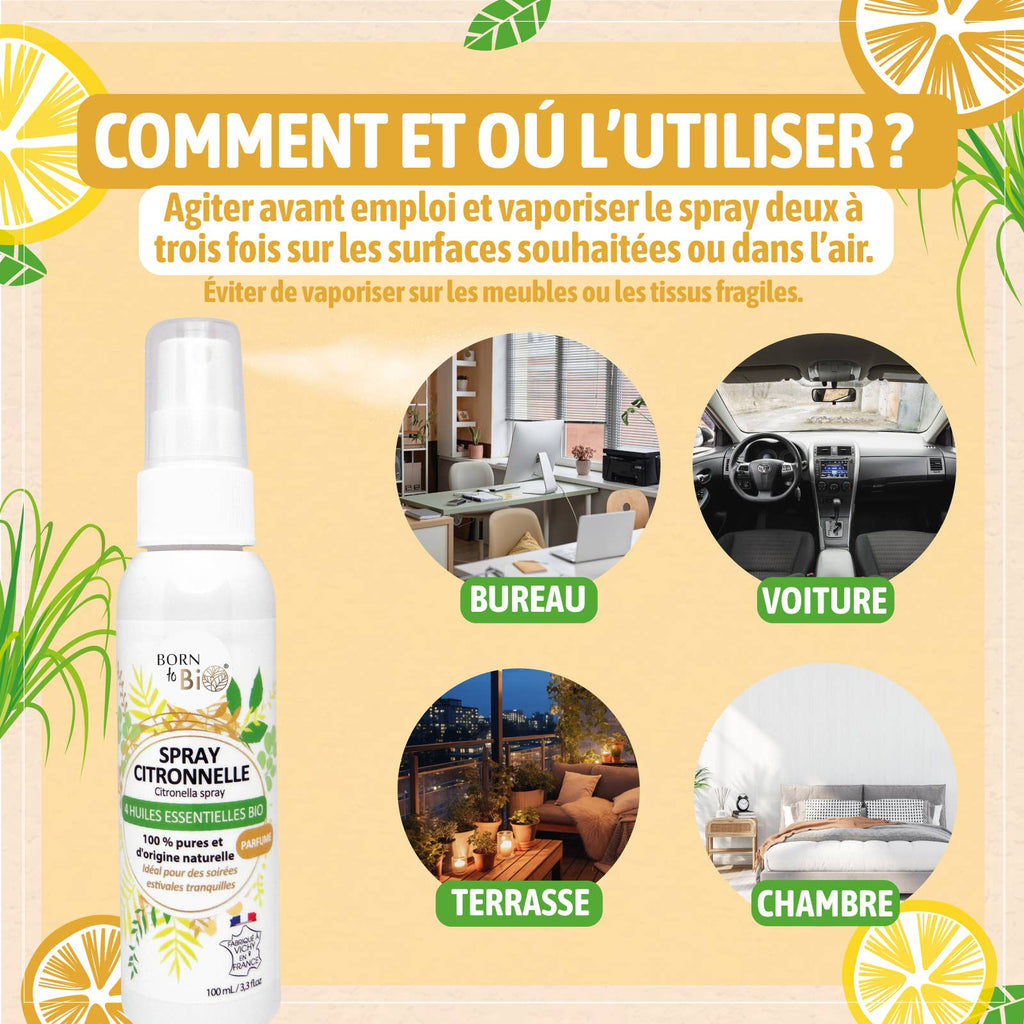 SPRAY CITRONNELLE - 100ml