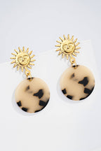 Boucles d'oreille en acier inoxydable 124RX195: Or / 100% Acier inoxydable