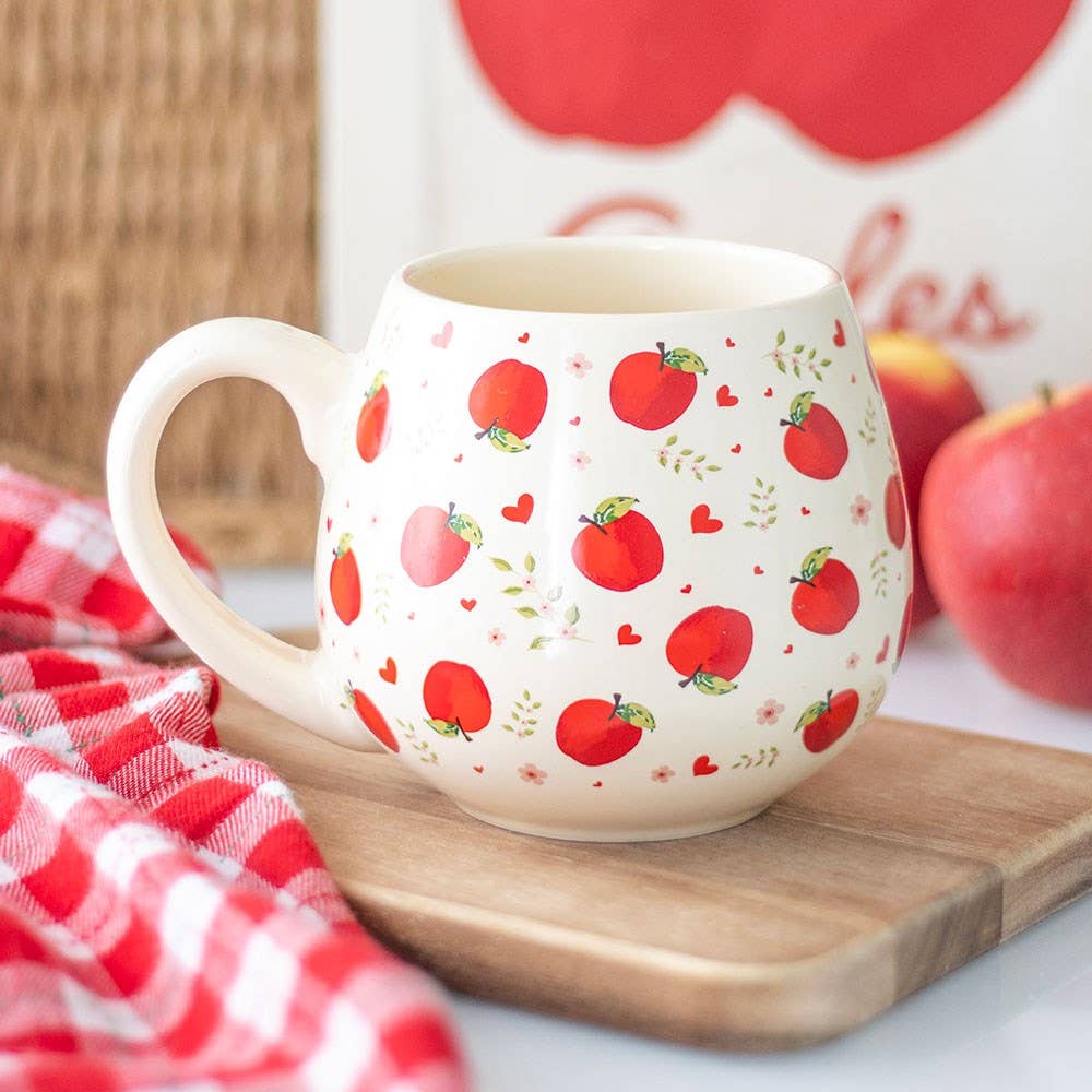 Mug arrondi imprimé Apple