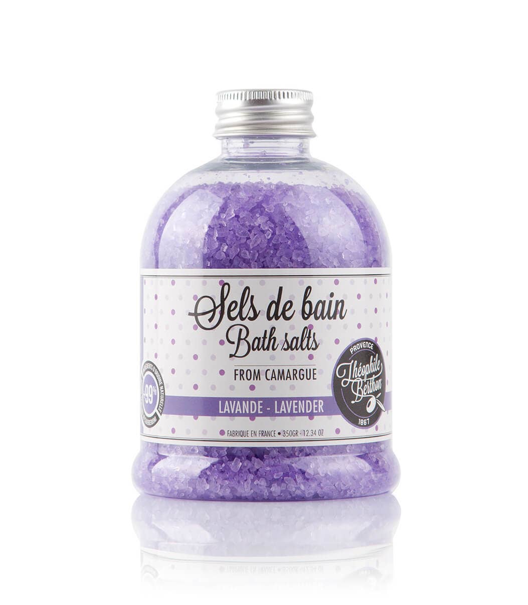 SELS DE BAIN DE CAMARGUE. PARFUM LAVANDE