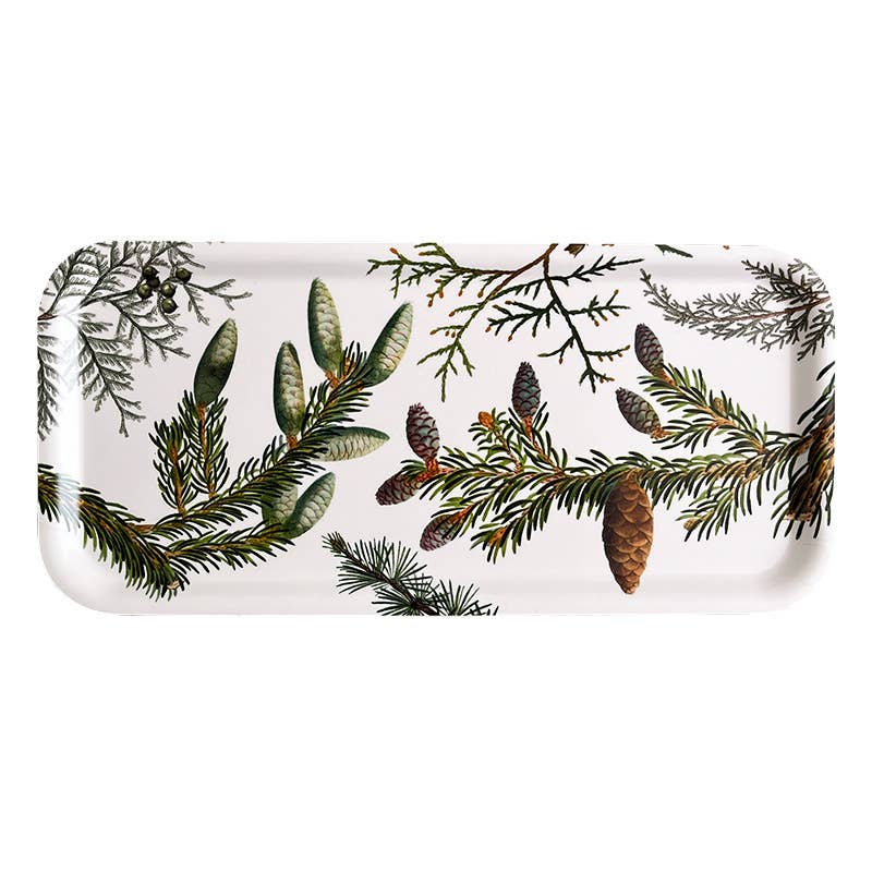 Pins - plateau de service en bois 32x15 cm - Fabriqué en Europe