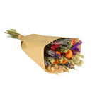 Fleurs séchées - Bouquet champêtre - Orange: Petit