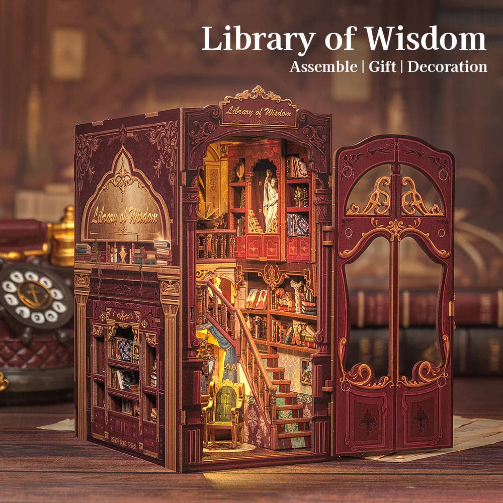Library of Wisdom - Book Nook CUTEBEE