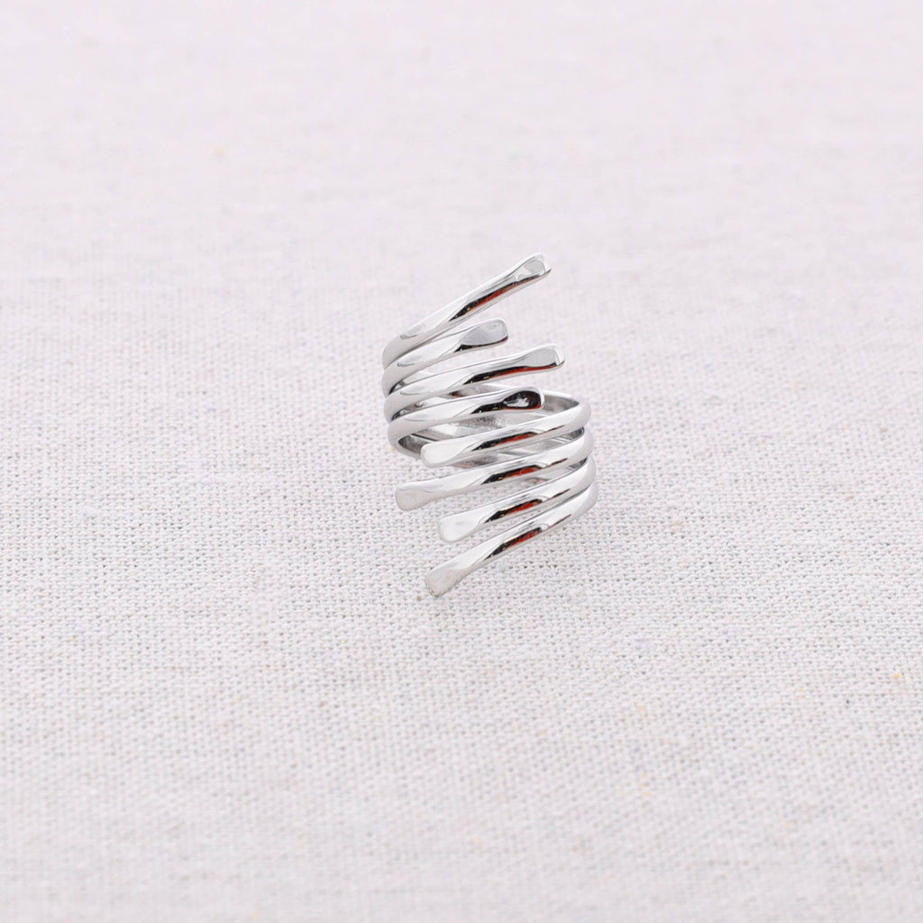 Bague Acier Brindille: Or