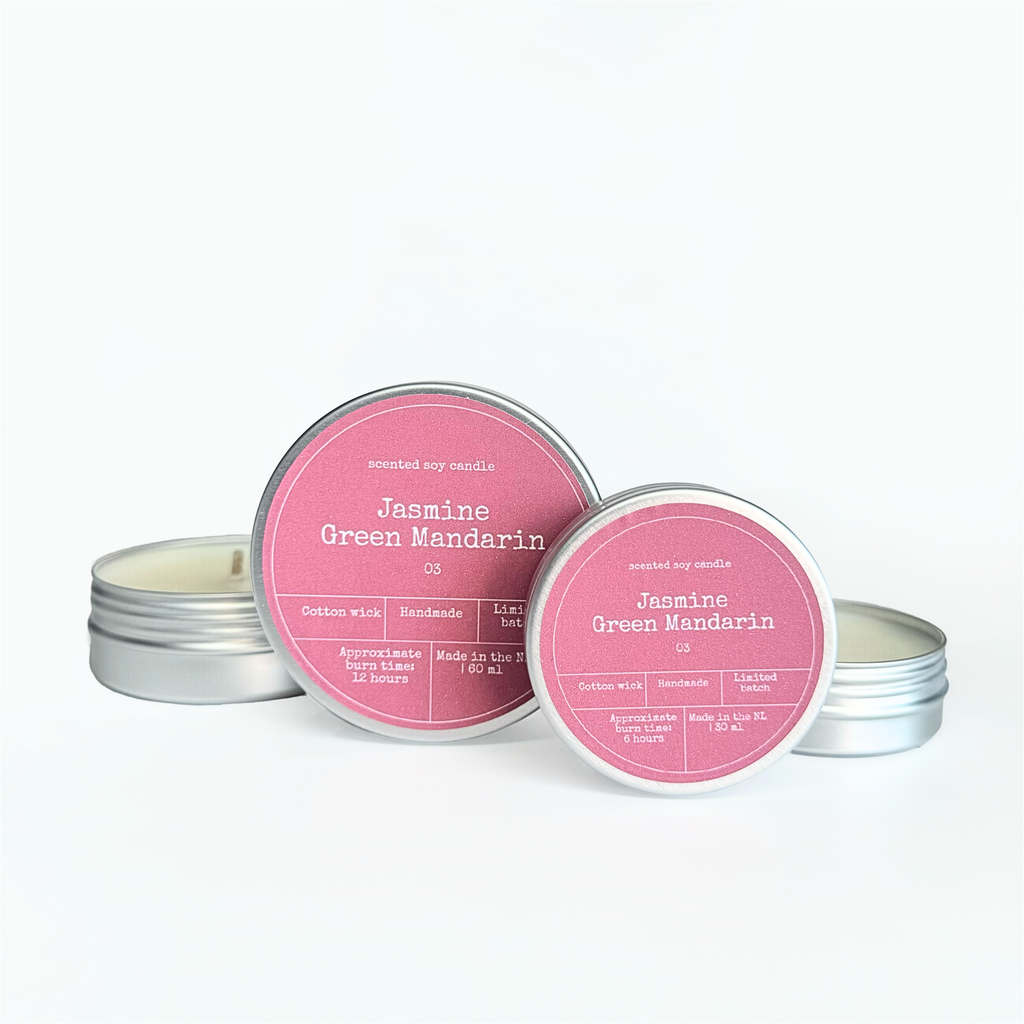 BOUGIE PARFUMÉE EN CIRE DE SOJA | JASMIN & MANDARINE: Moyenne