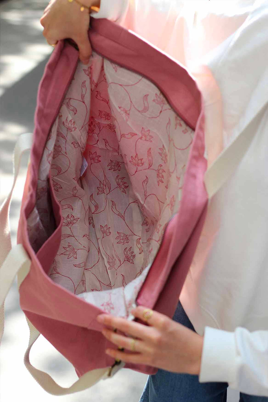 Cabas Jean - 10 coloris - Été: Noir