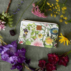 Trousse de toilette Jardin de fleurs - 100 % coton biologique