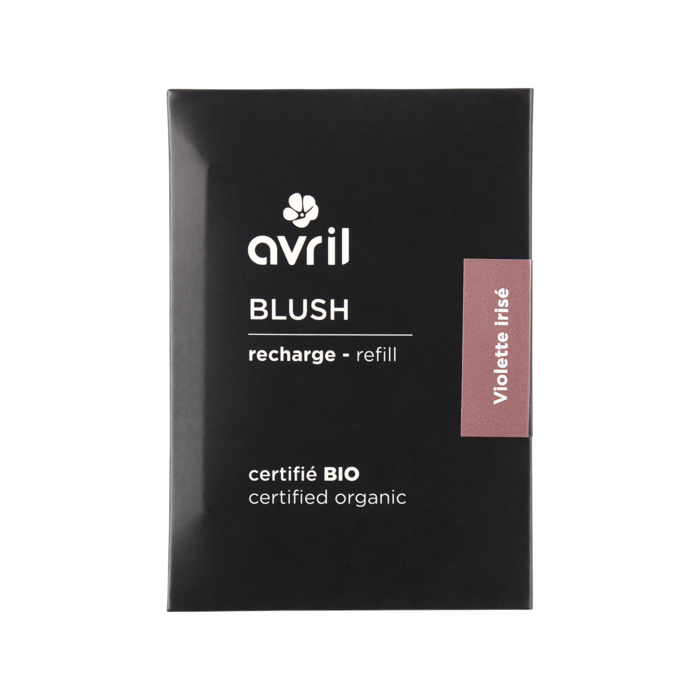 Recharge blush Violette irisé Certifiée bio