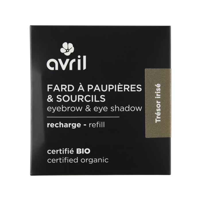 Recharge fard à paupières Trésor irisé Certifiée bio
