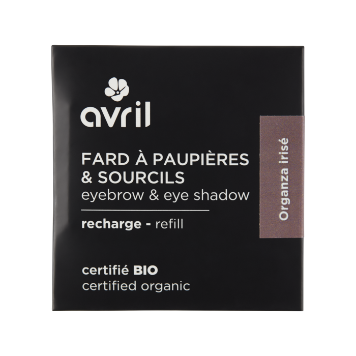 Recharge fard à paupières Organza irisé Certifiée bio
