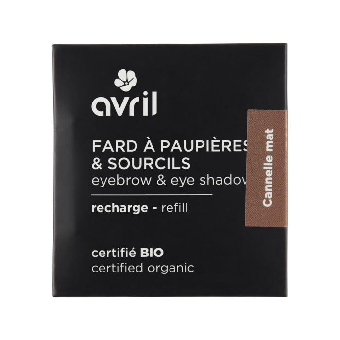 Recharge fard à paupières Cannelle mat Certifiée bio