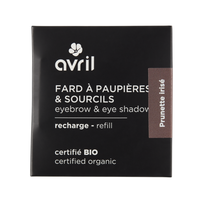 Recharge fard à paupières Prunette irisé Certifiée bio