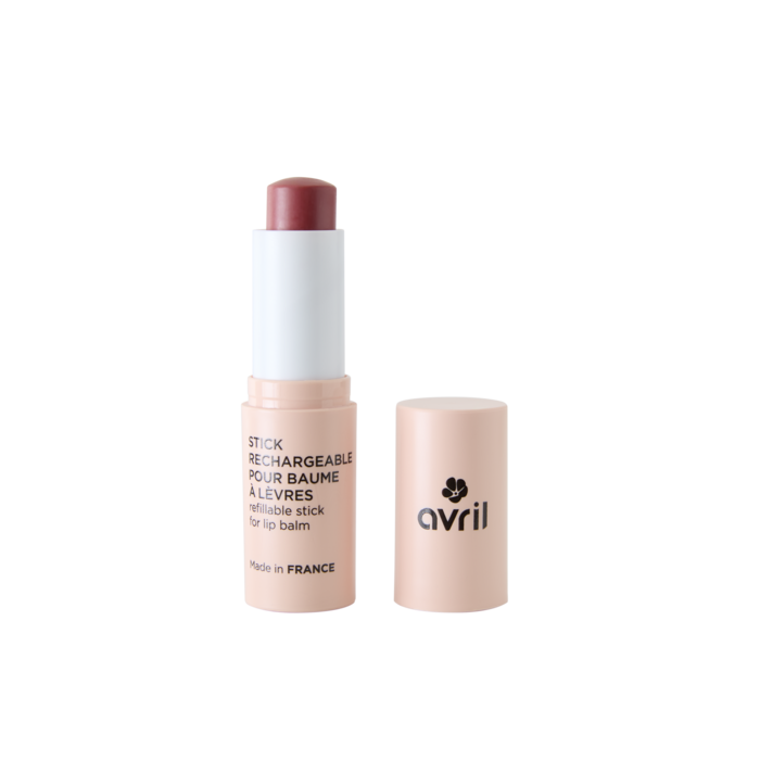 Recharge baume lèvres teinté - Pêche 4gr - certifié bio