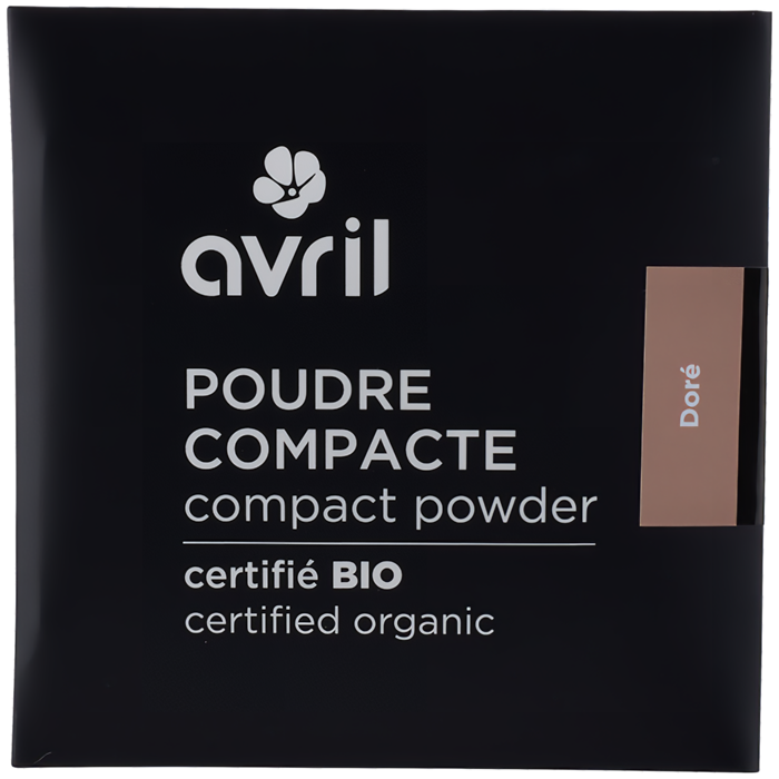 Recharge poudre compacte Doré Certifiée bio