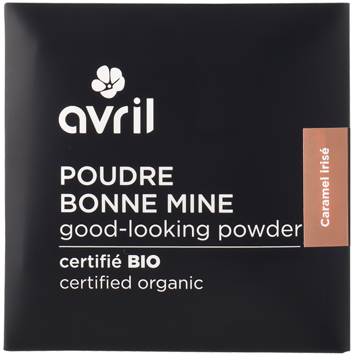 Recharge poudre bonne mine Caramel irisé Certifiée bio