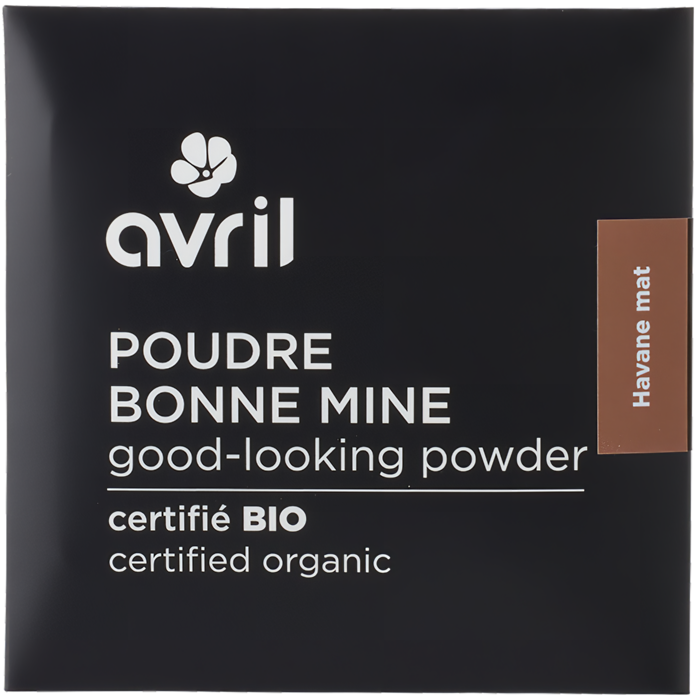 Recharge poudre bonne mine Havane mat Certifiée bio