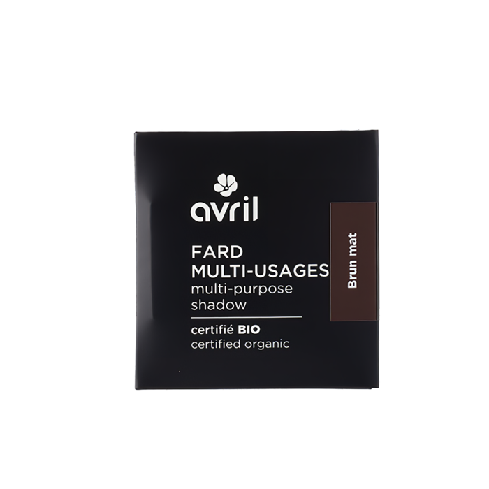 Recharge fard à sourcils Brun mat Certifiée bio