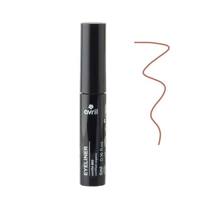 Eyeliner marron 5ml - certifié bio