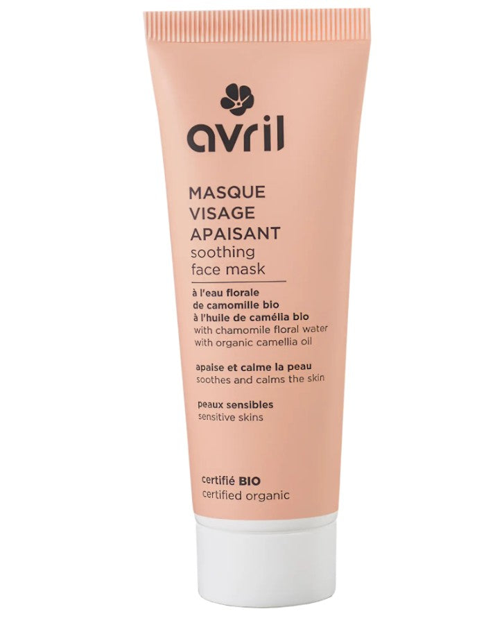 Masque visage apaisant 50 ml - Certifié bio