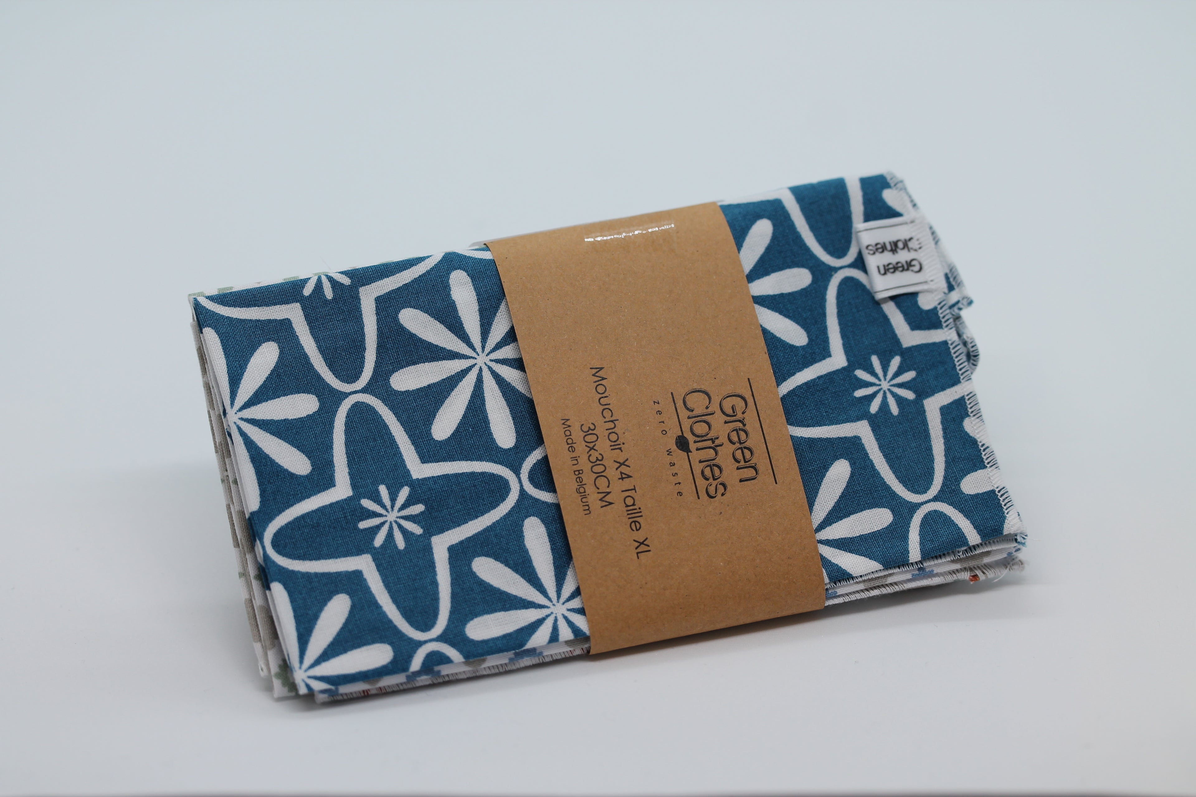 Lot 4 mouchoirs taille S