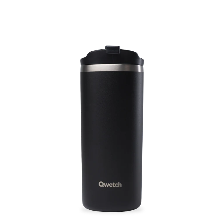 Travel mug inox isotherme - noir - 470ml