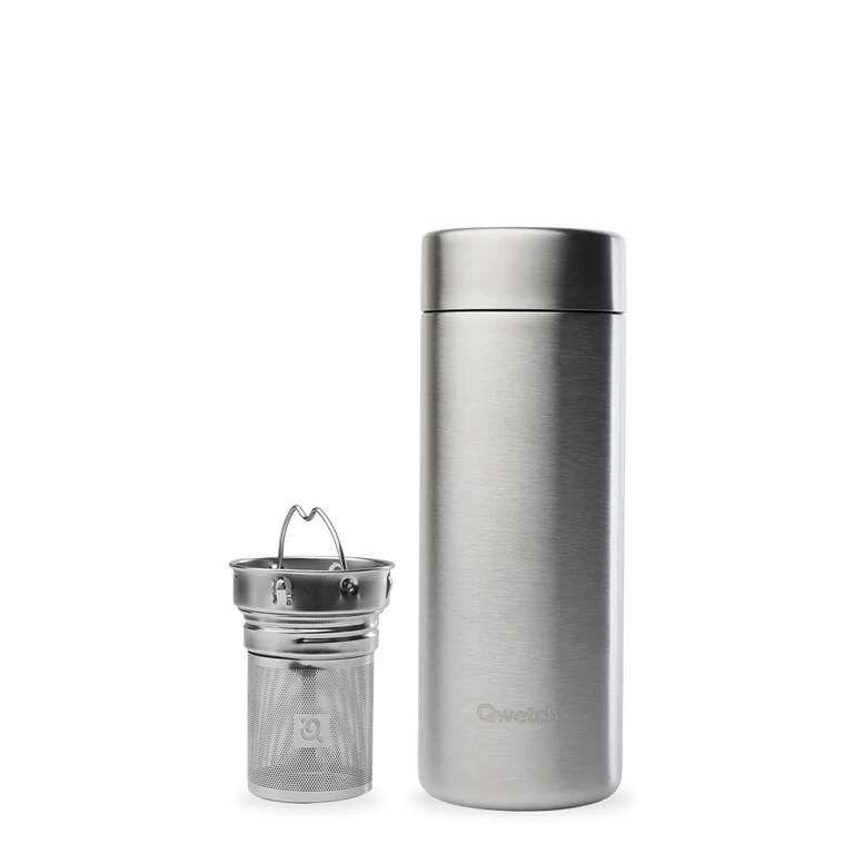 Théière isotherme inox - inox - inox brossé - 400ml